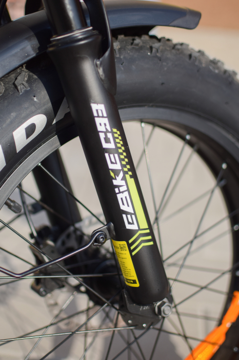 Fat-Bike Electric, Bicicleta C93, 1000w, Roti 20 inch, 55 km/h, Maro [9]