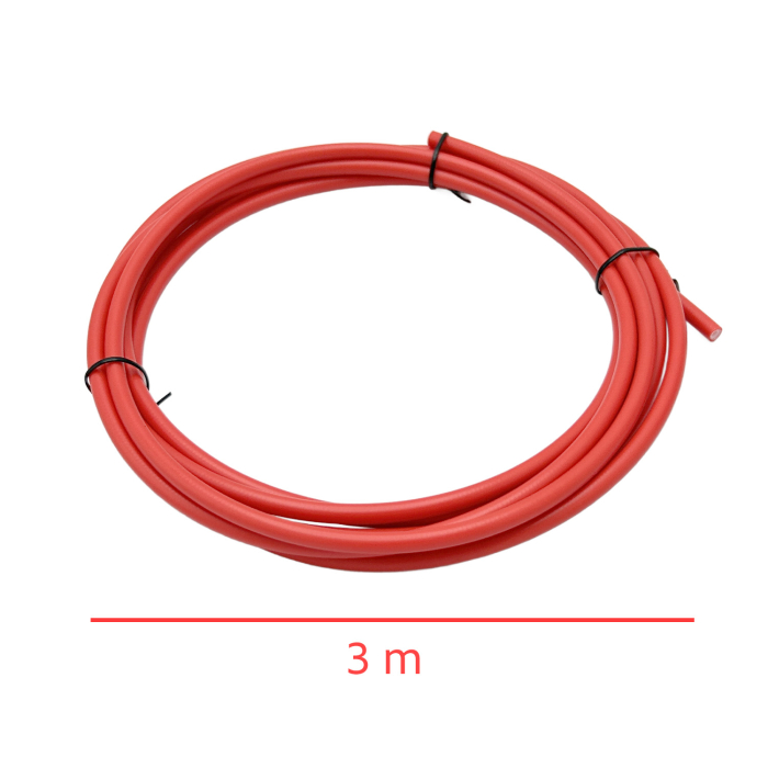 Furtun pentru frana hidraulica 3M, culoare rosu, pentru trotineta electrica [2]