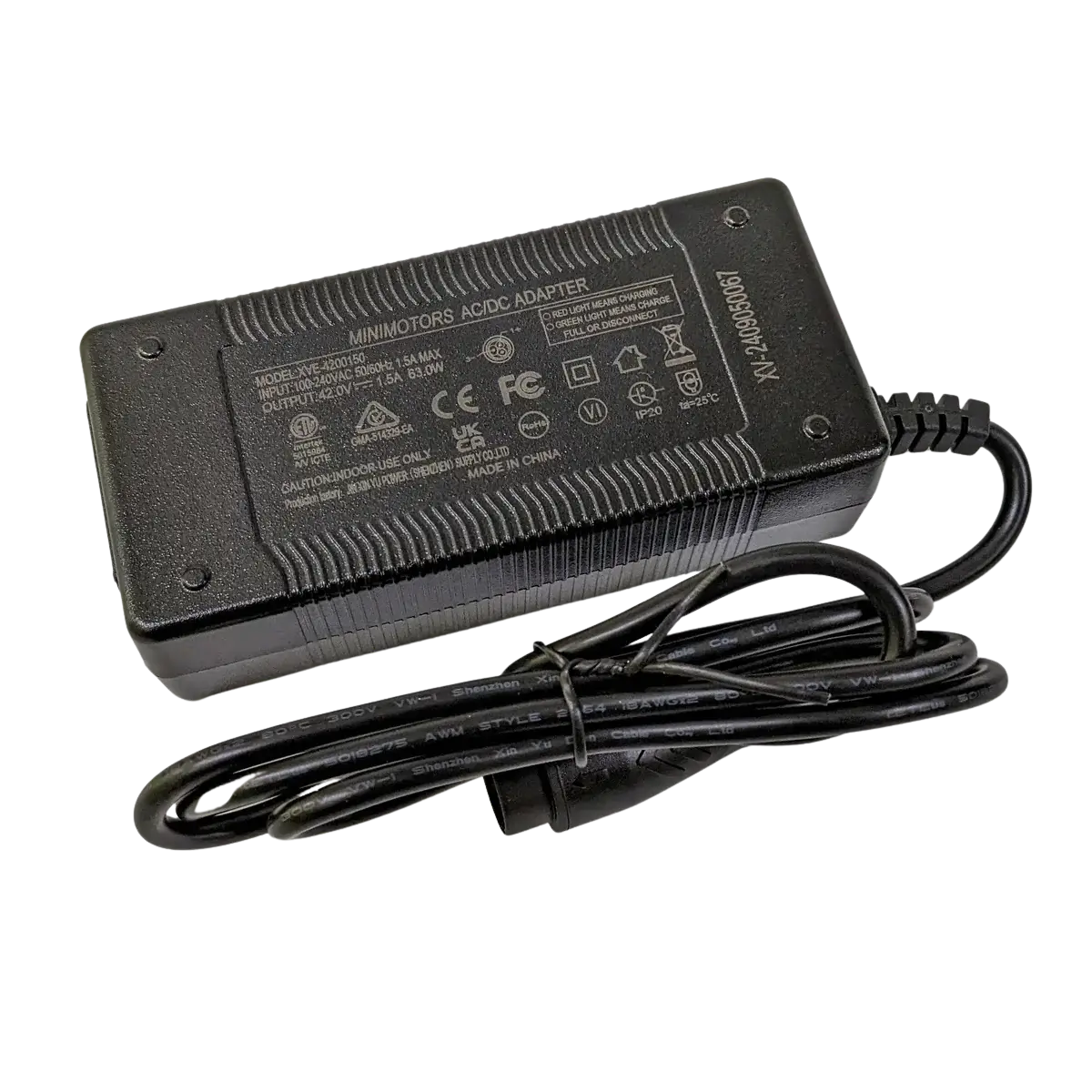 Incarcator 41.5V 1.5A cu conector cu 3 pini pentru trotineta electrica Dualtron [3]