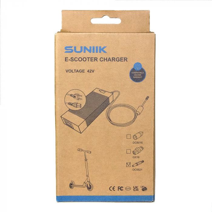 Încărcător premium 42V 2A (conector DC5525) – pentru trotinetă electrică [Suniik] [3]