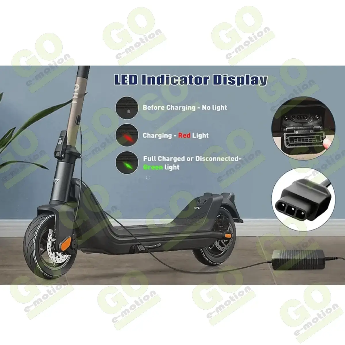 Incarcator scuter NIU KQI1, 53.5V, 2A [2]