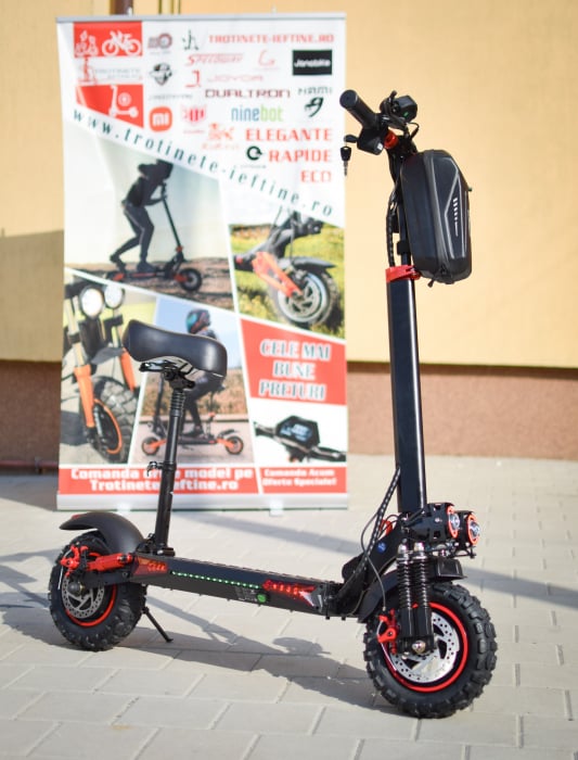 J-11 Max – Trotinetă Electrică Off-Road 800W, Roți 11", 18Ah, 50 Km/h. [12]
