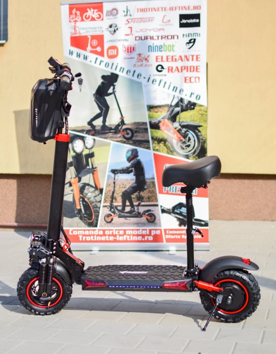 J-11 Max – Trotinetă Electrică Off-Road 800W, Roți 11", 18Ah, 50 Km/h. [2]