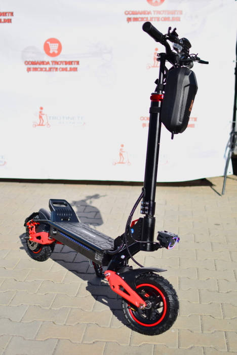 Trotineta electrica J15 Max 1600W, autonomie 60 km, viteza 60 km/h [1]