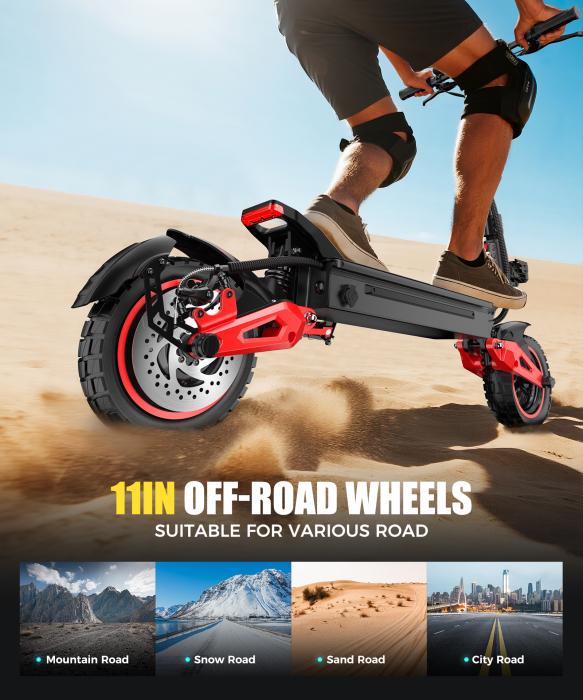 Trotineta electrica J15 Max 1600W, autonomie 60 km, viteza 60 km/h [9]