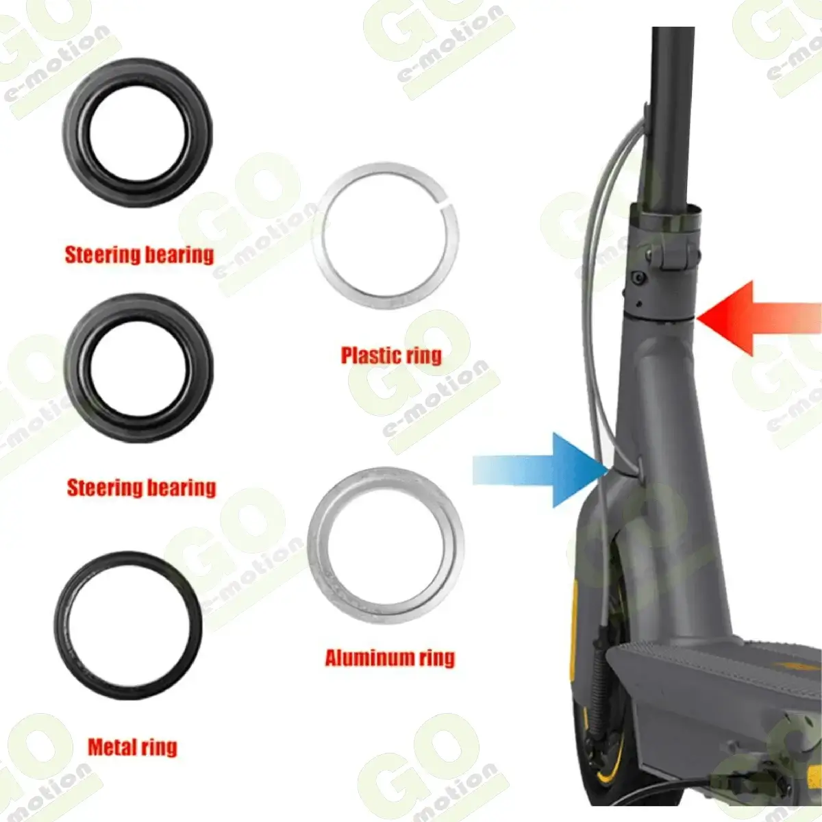Kit rulment furca fata pentru Ninebot Max G30 [3]