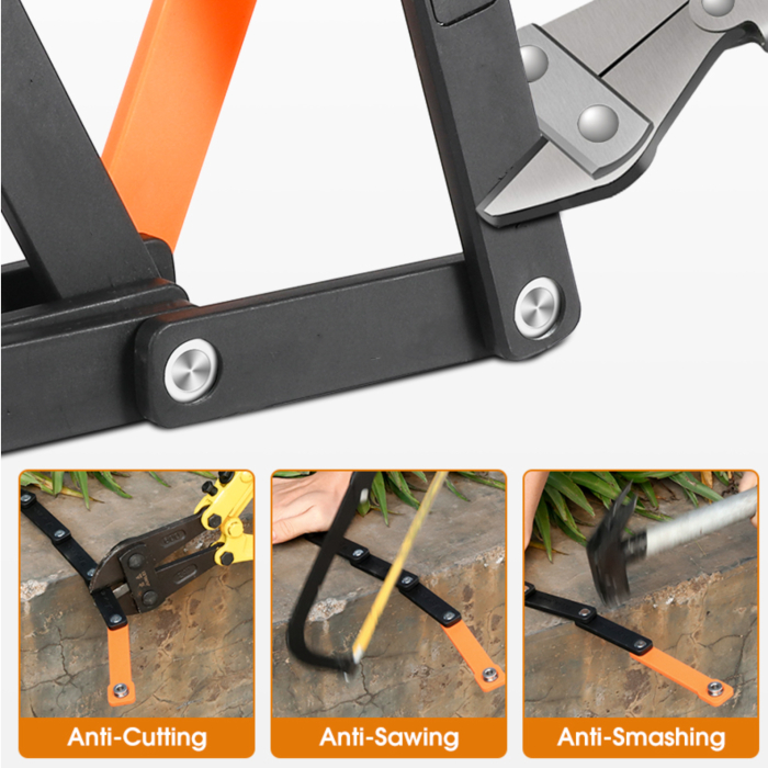 Lacat cu lamele si cheie (95 cm) [Suniik] - pentru trotinete electrice [5]