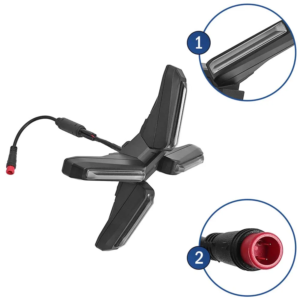Lumini (tip X) pentru trotineta electrica Segway Ninebot ZT3 Pro [3]