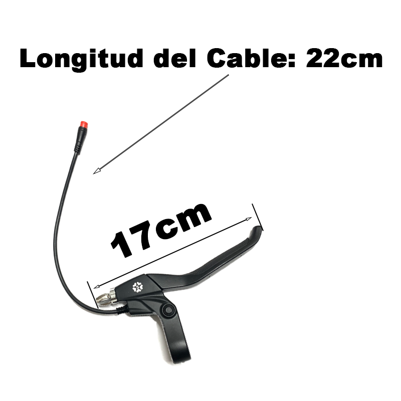 Maneta de frana stanga pentru trotineta electrica Smartgyro, conector waterproof cu 2 pini [3]