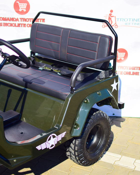 Mini Jeep Willys 150cc 11HP 2 Locuri Semi Automat [15]