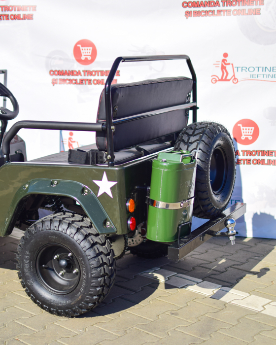 Mini Jeep Willys 150cc 11HP 2 Locuri Semi Automat [16]