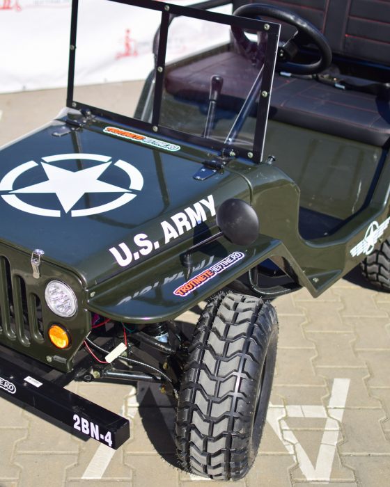 Mini Jeep Willys 150cc 11HP 2 Locuri Semi Automat [13]