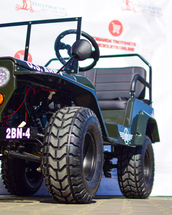 Mini Jeep Willys 150cc 11HP 2 Locuri Semi Automat [22]
