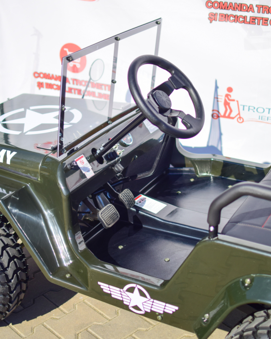 Mini Jeep Willys 150cc 11HP 2 Locuri Semi Automat [2]