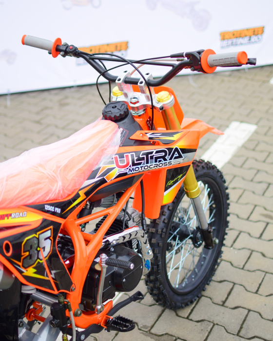Motocicletă Cross ILX125 Crosser 125CC Portocaliu Off-Road [4]