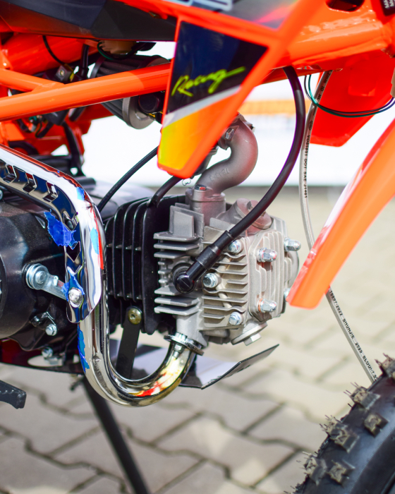 Motocicletă Cross ILX125 Crosser 125CC Portocaliu Off-Road [18]