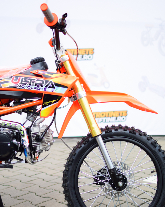 Motocicletă Cross ILX125 Crosser 125CC Portocaliu Off-Road [11]