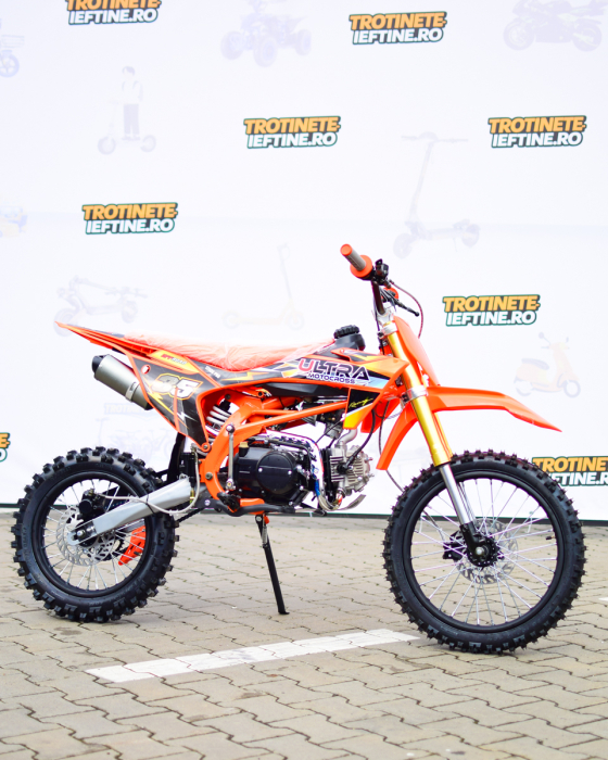 Motocicletă Cross ILX125 Crosser 125CC Portocaliu Off-Road [12]