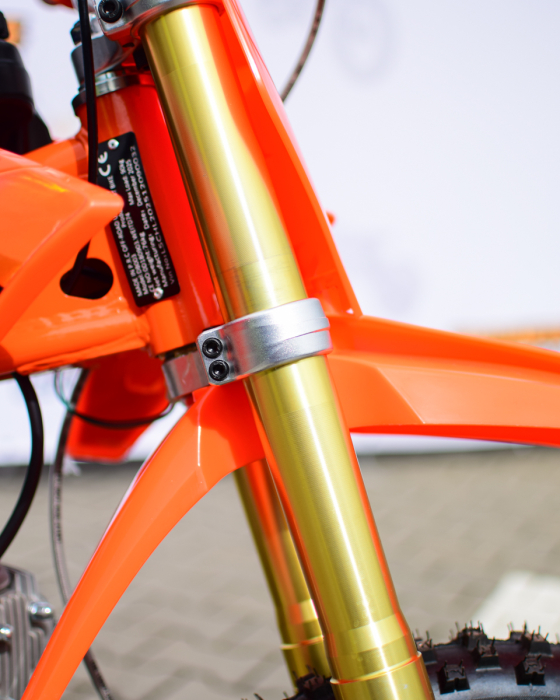 Motocicletă Cross ILX125 Crosser 125CC Portocaliu Off-Road [17]