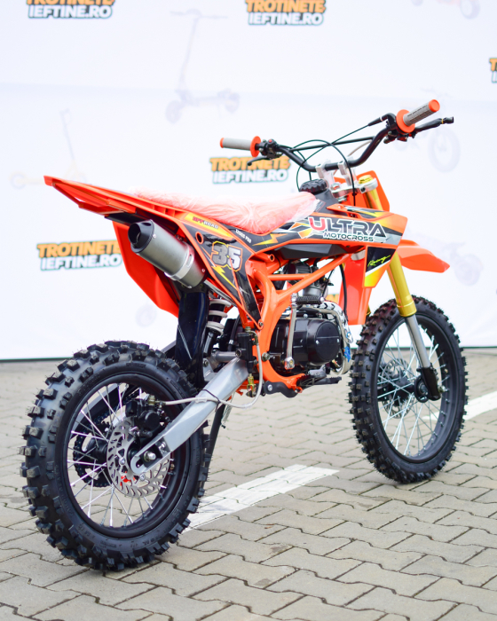 Motocicletă Cross ILX125 Crosser 125CC Portocaliu Off-Road [8]