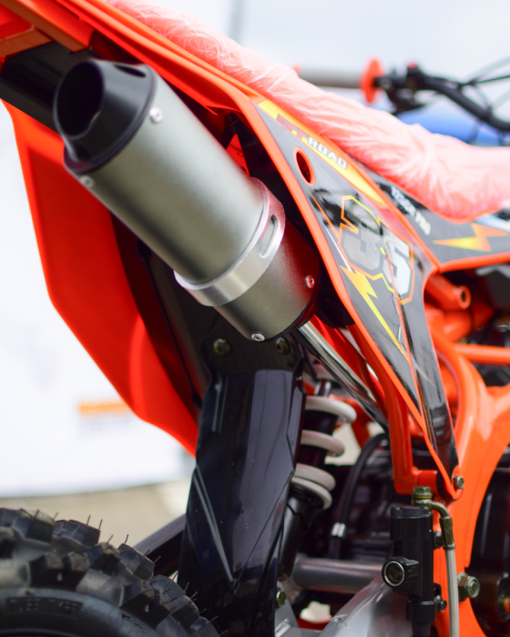 Motocicletă Cross ILX125 Crosser 125CC Portocaliu Off-Road [10]