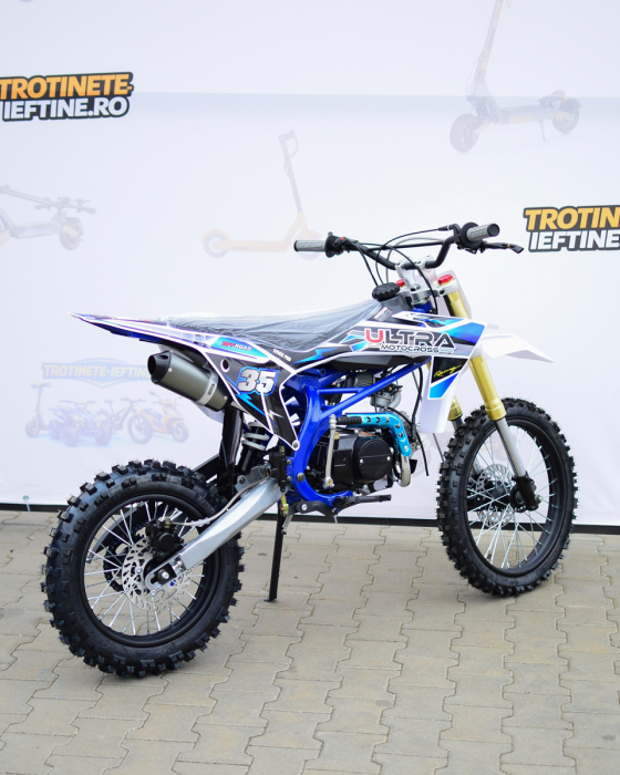 Motocicletă Cross ILX125 Crosser 125CC Portocaliu Off-Road [2]