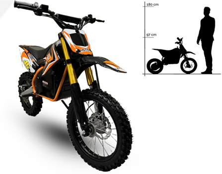 Motocicletă electrică ILX1600 Crosser 1500W 50km/h 60V [2]