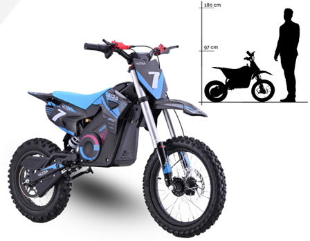 Motocicletă electrică ILX1800 Crosser 1800W 65km/h 60V 13Ah [2]