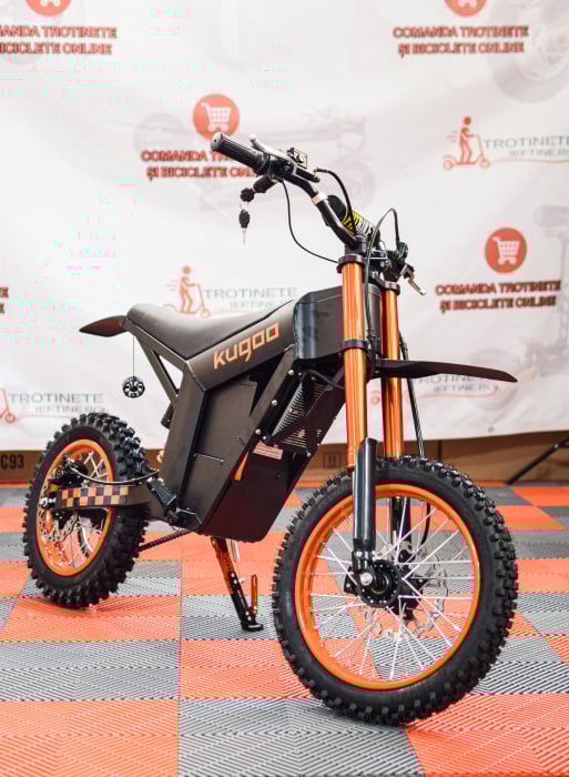 Motocicleta Electrica Kugoo EV1, Motor 3000w, 50Km/h, Frane Hidraulice [24]