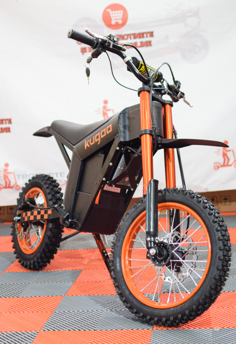 Motocicleta Electrica Kugoo EV1, Motor 3000w, 50Km/h, Frane Hidraulice [12]