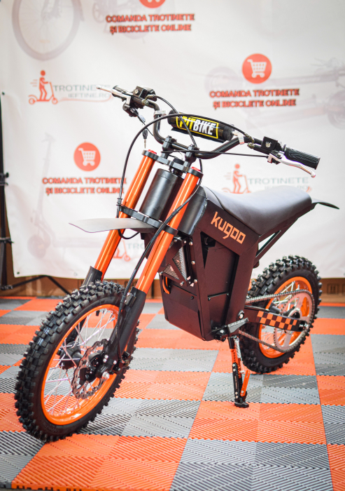 Motocicleta Electrica Kugoo EV1, Motor 3000w, 50Km/h, Frane Hidraulice [14]