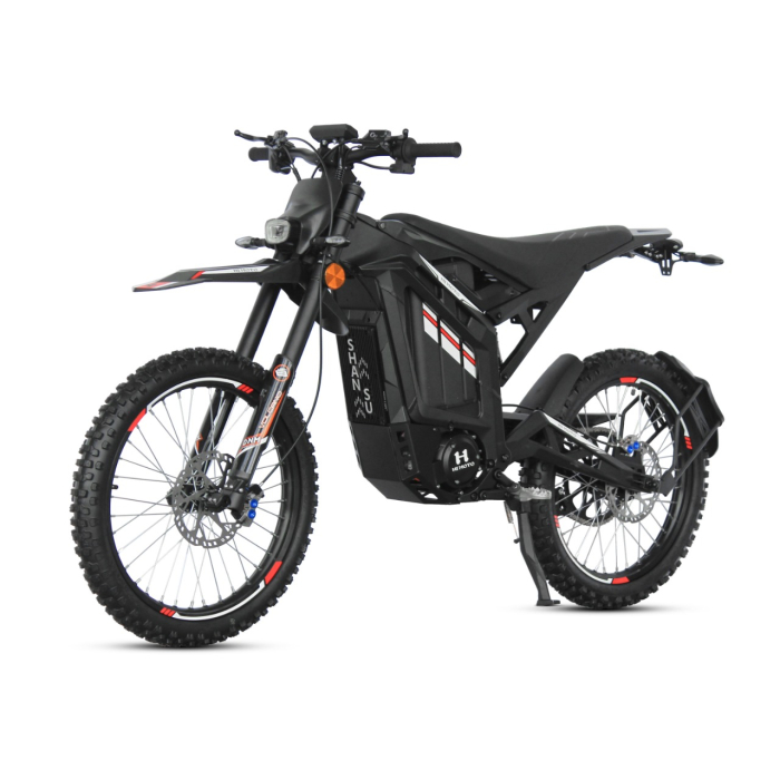 Motocicletă Electrică Off-Road SS-8 10.000W cu Baterie 72V 40Ah și Suspensie Hidraulică [3]