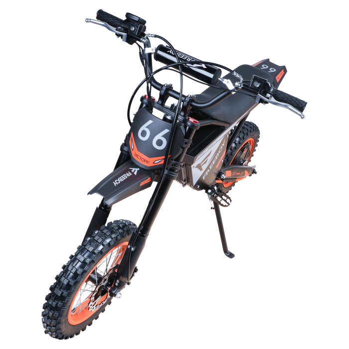 Motocicletă electrică Y66 off-road, motor 3000W, viteză 55 km/h, autonomie până la 50 km, roți 12/10 inch, suspensie dublă [7]