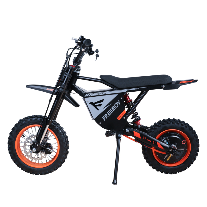 Motocicletă electrică Y66 off-road, motor 3000W, viteză 55 km/h, autonomie până la 50 km, roți 12/10 inch, suspensie dublă [10]