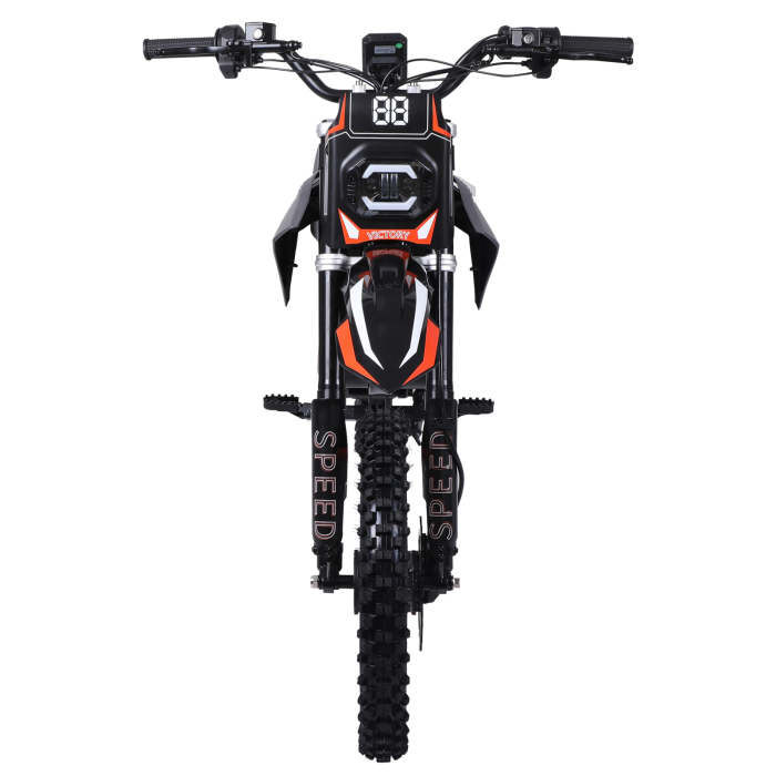 Motocicletă electrică Y88 off-road, motor mid-drive 3000W, baterie 48V 30Ah, viteză 55 km/h, autonomie până la 50 km, suspensie completă [12]