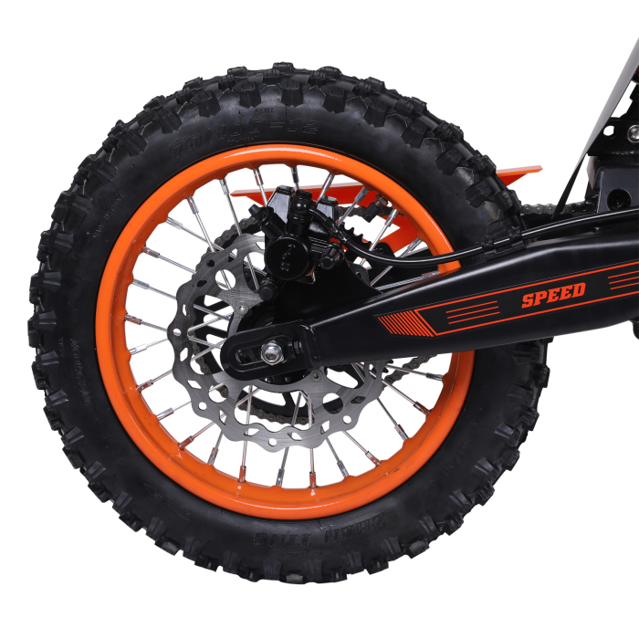 Motocicletă electrică Y88 off-road, motor mid-drive 3000W, baterie 48V 30Ah, viteză 55 km/h, autonomie până la 50 km, suspensie completă [13]