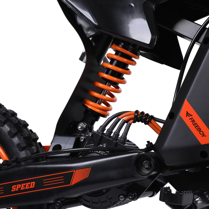 Motocicletă electrică Y88 off-road, motor mid-drive 3000W, baterie 48V 30Ah, viteză 55 km/h, autonomie până la 50 km, suspensie completă [14]