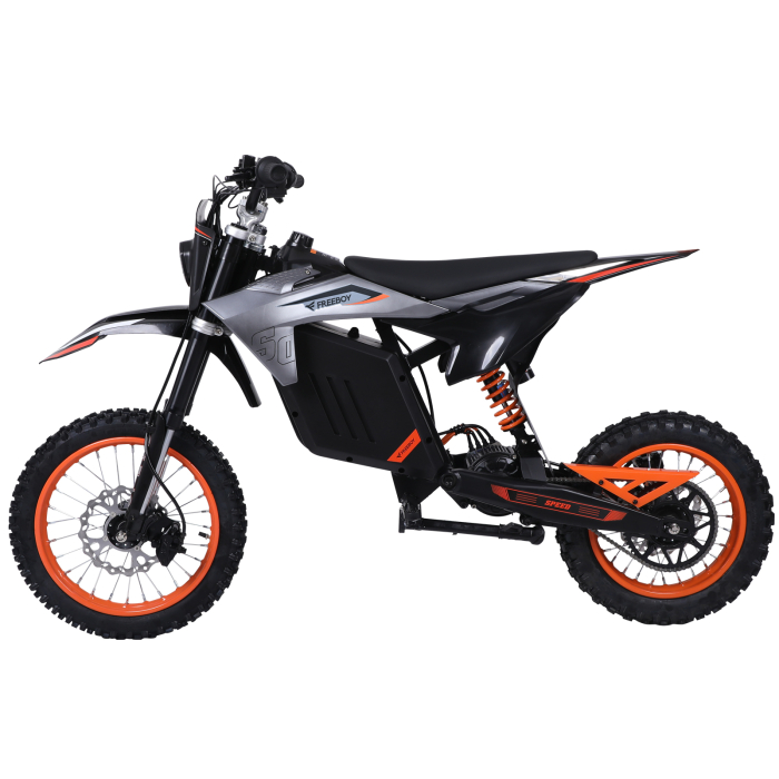 Motocicletă electrică Y88 off-road, motor mid-drive 3000W, baterie 48V 30Ah, viteză 55 km/h, autonomie până la 50 km, suspensie completă [11]