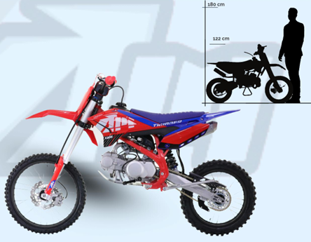 Motocross Apollo Thunder 150CC 4T 19-16 Inch [2]