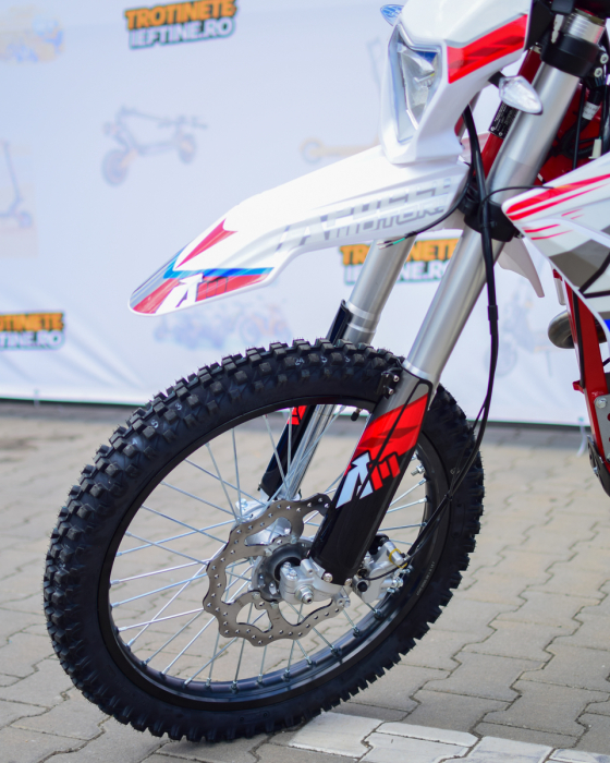 Motocross Apollo Thunder 300CC 4-Stroke 16HP, 90KM/H, Roți 19/16", Frâne Hidraulice, Rezervor 6.5L, 94CM Ride Height  ROSU [6]