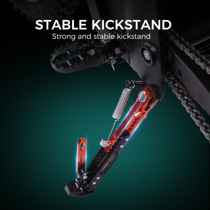 Motocicletă electrică Y01 off-road, motor 3000W, baterie 48V 30Ah, autonomie până la 45 km, viteză maximă 55 km/h [5]