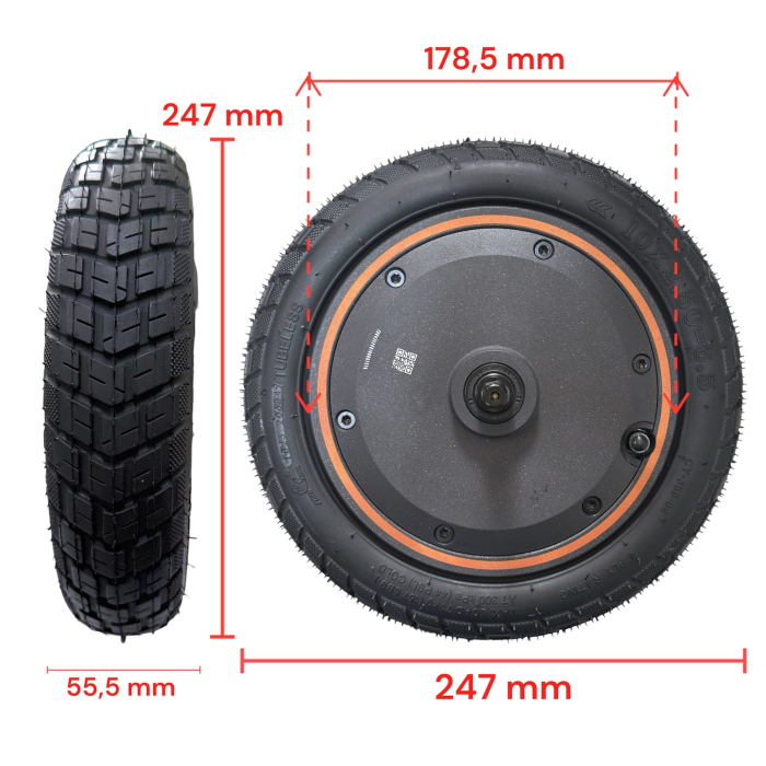 Motor original pentru trotineta electrica Navee GT3 [2]