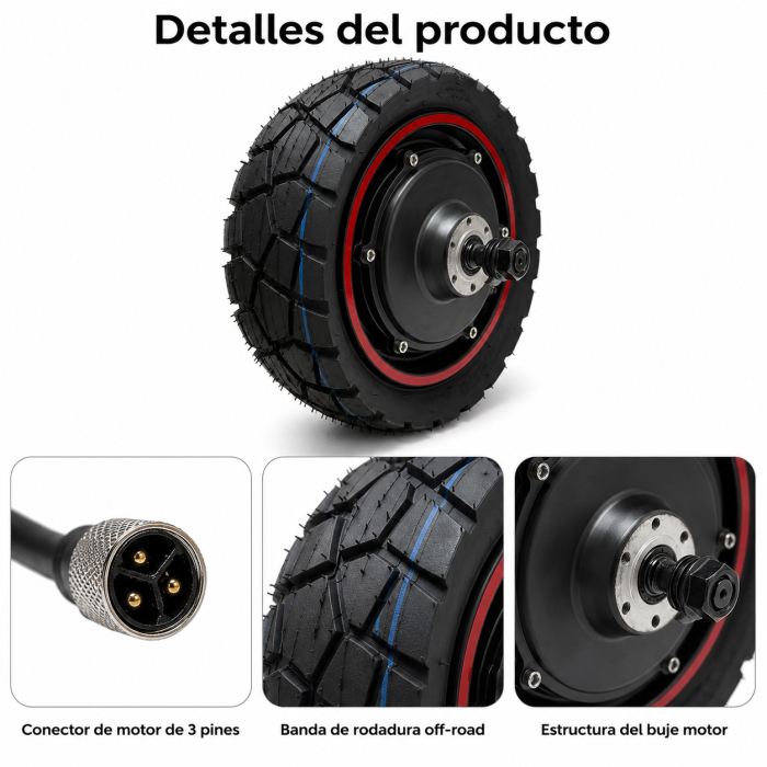 Motor spate pentru trotineta electrica Ecoxtrem M41 Tank Dual [3]