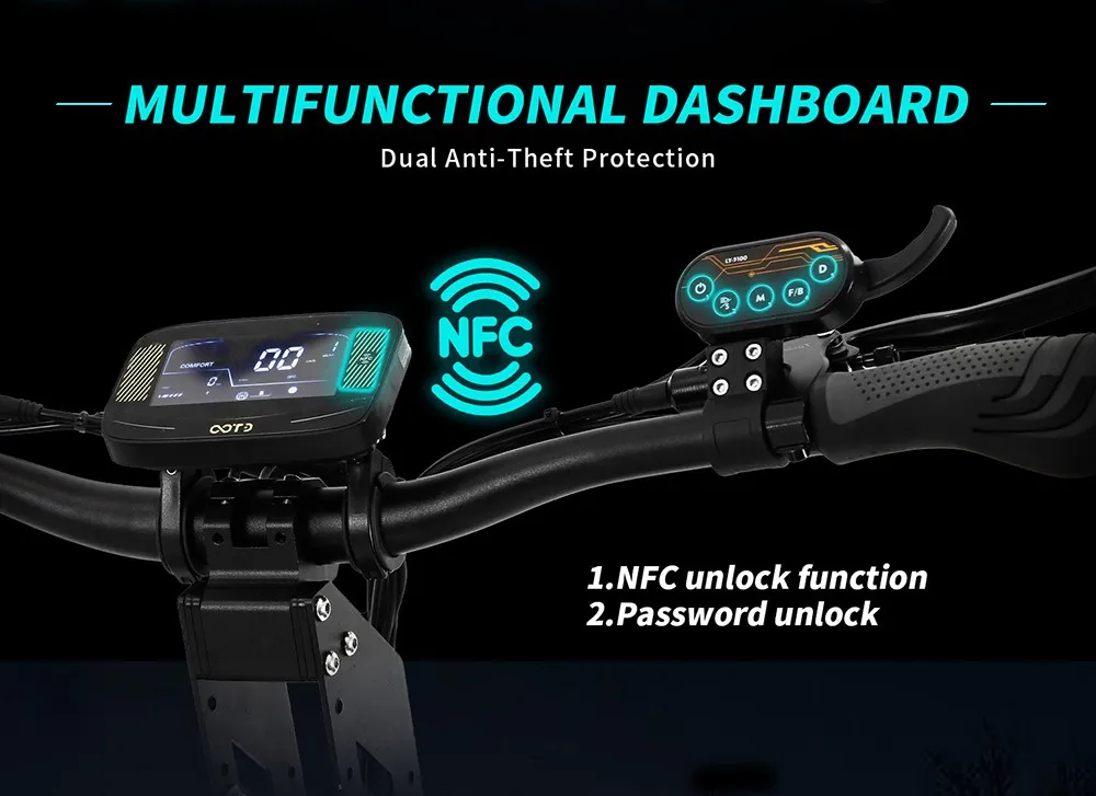 OOTD T30 – Trotinetă Electrică 3200W, Roți 13”, Off-Road [25]