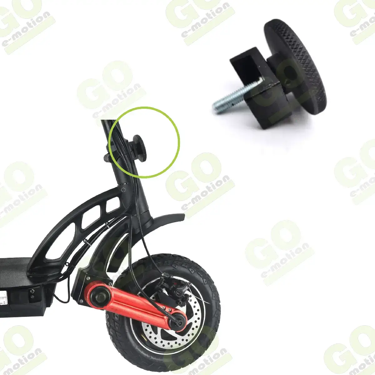 Pin de blocare pentru scuter Kugoo G-booster [5]