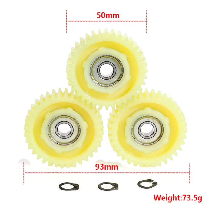 Pinion pentru bicicleta electrica OUXI GT 500W - 36T, 47.5 mm, PA66, 608 [3]