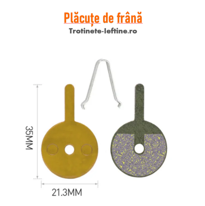 Plăcuțe Frână Trotinetă – 21.3 mm [1]