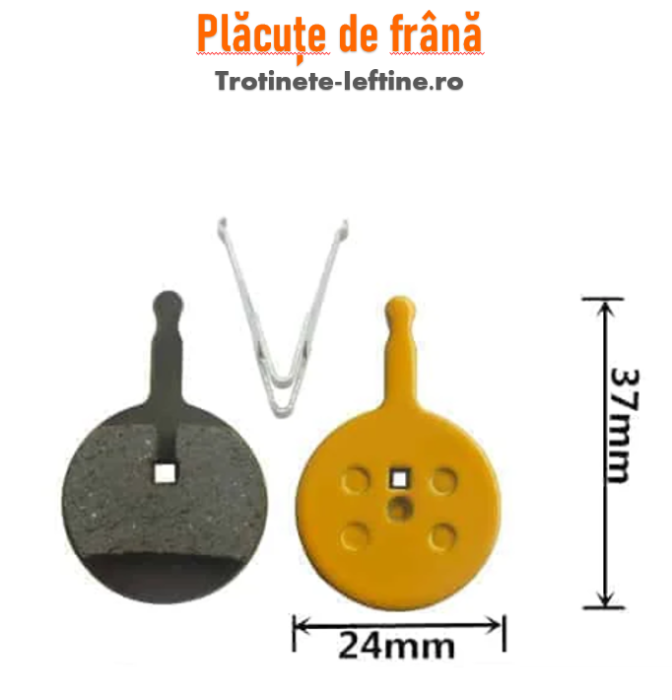 Plăcuțe Frână Trotinetă – 24 mm [1]