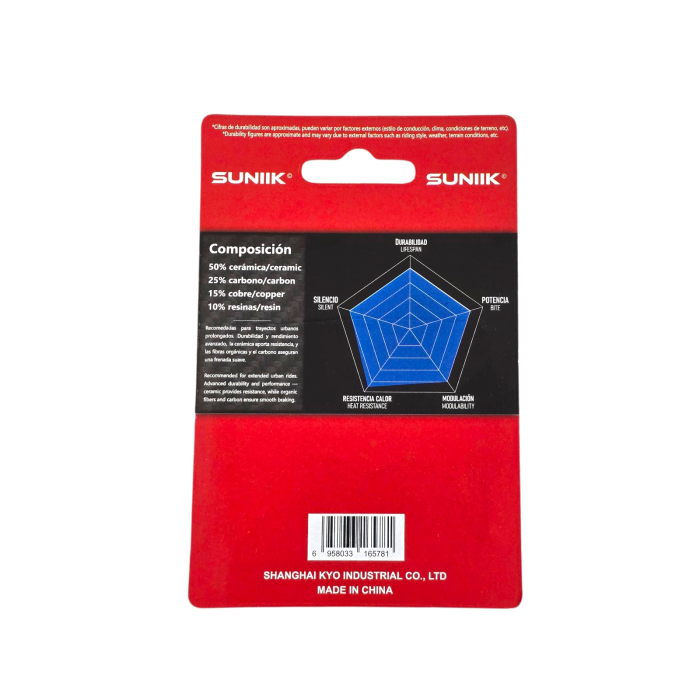 Placute de frana ceramice pentru trotineta electrica Smartgyro, producator Suniik [2]