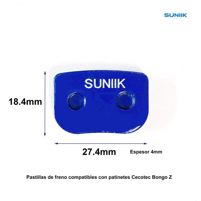 Placute de frana din rasina 1003 pentru frana hidraulica cu disc [Suniik] [2]
